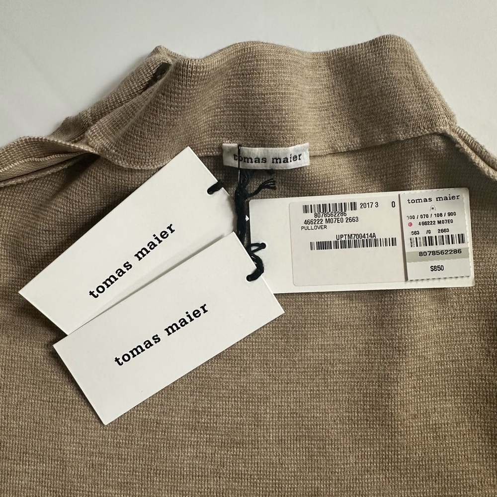 Tomas Maier Beige Sweater - Picture 3 of 10